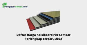 Harga Kalsiboard Per Lembar