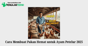 cara membuat pakan hemat untuk ayam petelur